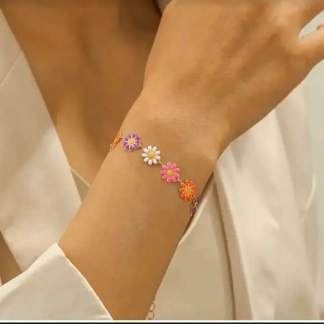 Flower Multi Bracelet